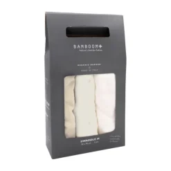 Bamboom Hydrofieldoek - 3 Stuks - 75 cm x 75 cm - Animal friends/Birch Sand/Off White New