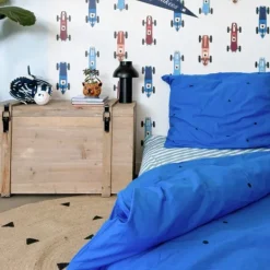 Studio Ditte Producten8721202690432 Mirre Voets Mijn Account Afmelden Andere acties PDF Vergelijk / Vertaal Clone Verwijderen Opslaan en volgende Opslaan speelse blokken Dekbedovertrek - 200 x 200/220 - kobaltblauw Discount