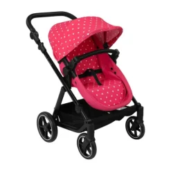 ABC Design Migno Poppenwagen - Berry Roze Online