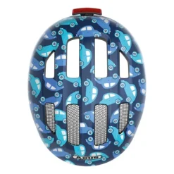 Abus Smiley 3.0 LED Helm Blue Car Mt. S Clearance