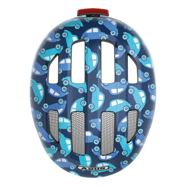 Abus Smiley 3.0 LED Helm Blue Car Mt. S Clearance