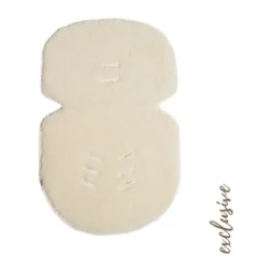 Alwero Autostoel Inleg - Reversible Wol/Linnen - Naturel Best