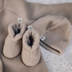 Alwero Newborn Slofjes – Merinowol - 0-3 Mnd Clearance