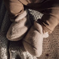 Alwero Newborn Slofjes – Merinowol - 0-3 Mnd Clearance