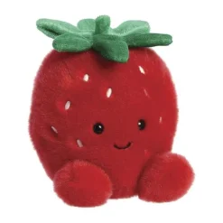 Aurora Palm Pals Juicy Strawberry Knuffel - 13 cm Clearance