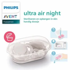Philips Avent Avent Ultra Air Fopspeen - Nacht - 0-6 Mnd - 2 Stuks Best