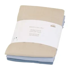 Baby Bello Hydrofiel Luier - 3 Stuks - Cashmere Blue Best