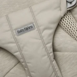 BabyBjörn Balance Soft Wipstoeltje Geweven Jersey Tri-Fabric - Zandgrijs