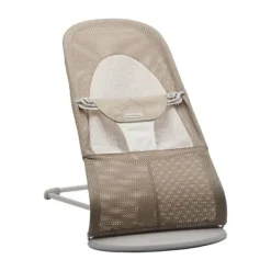 BabyBjörn Balance Soft Wipstoel Mesh Beige / Wit Hot