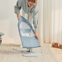 BabyBjörn Balance Soft Wipstoel Mesh Beige / Wit Hot