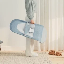 BabyBjörn Balance Soft Wipstoel Mesh Beige / Wit Hot