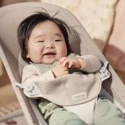 BabyBjörn Balance Soft Wipstoel Mesh Beige / Wit Hot