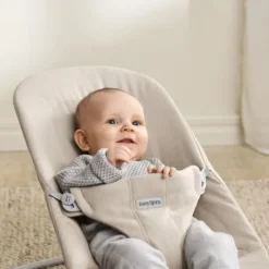 BabyBjörn Bliss Wipstoel – Geweven – Mélange Blauw New