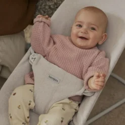 BabyBjörn Bliss Wipstoel – Geweven – Mélange Blauw New