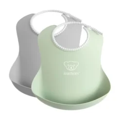 BabyBjörn Duo Slab - Grijs / Pastelgroen Online