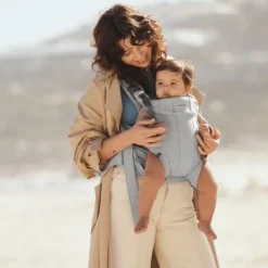 BabyBjörn Harmony Draagzak – Geweven – Mélange Lichtbeige Online