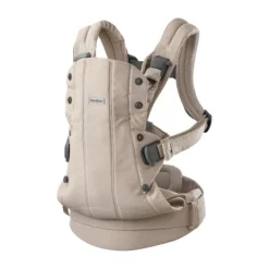 BabyBjörn Harmony Draagzak – Geweven – Mélange Lichtbeige Online