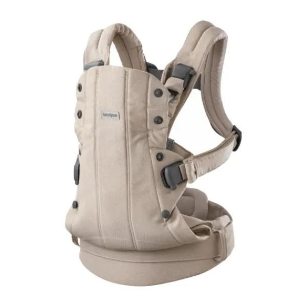 BabyBjörn Harmony Draagzak – Geweven – Mélange Lichtbeige Online