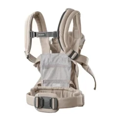 BabyBjörn Harmony Draagzak – Geweven – Mélange Lichtbeige Online