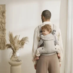BabyBjörn Harmony Draagzak – Geweven – Mélange Lichtbeige Online