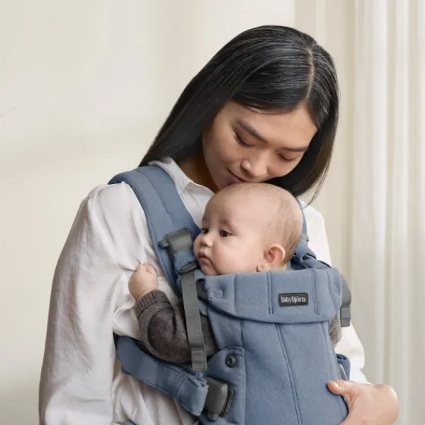 BabyBjörn Harmony Draagzak – Geweven – Mélange Lichtbeige Online