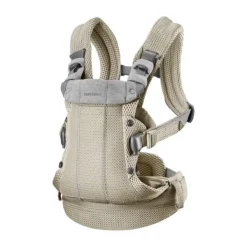 BabyBjörn Harmony Draagzak 3D-Mesh - Grijsbeige Discount