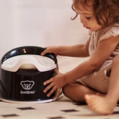 BabyBjörn Pienter Potje Zwart / Wit New