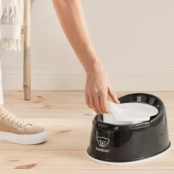 BabyBjörn Pienter Potje Zwart / Wit New