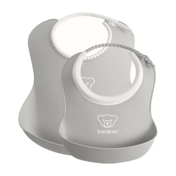 BabyBjörn Slabbenset Grijs Hot