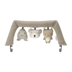 BabyBjörn Speelboog voor Wipstoeltje - Knuffelvriendjes - Neutrale Kleuren Sale