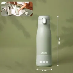 Babymoov Moov & Feed Flessenwarmer - Sand Groen New