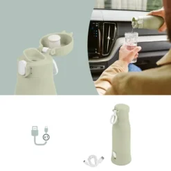 Babymoov Moov & Feed Flessenwarmer - Sand Groen New