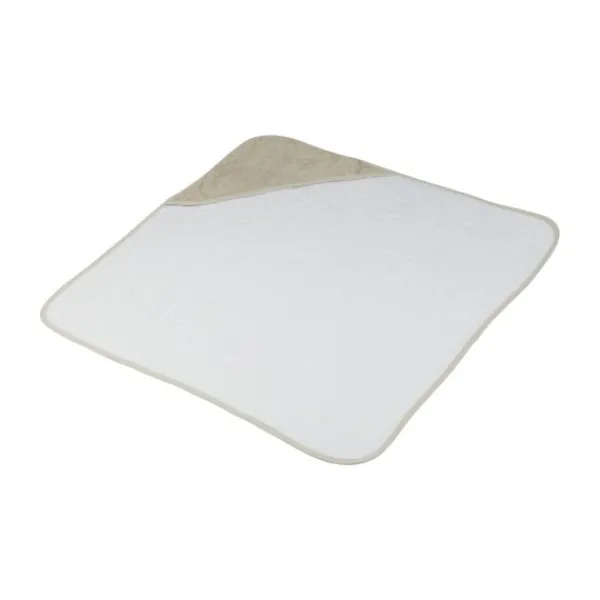 Babypark Badcape Wit / Beige Discount