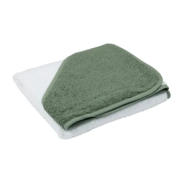 Babypark Badcape Wit / Beige Discount