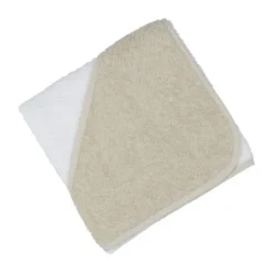 Babypark Badcape Wit / Beige Discount