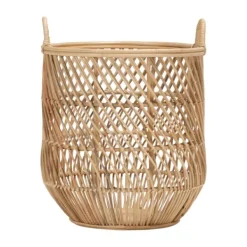 Babypark Exclusief Mand Rond - Klein- Naturel Online