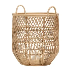 Babypark Exclusief Mand Rond - Klein- Naturel Online