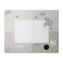 Baby's Only Boxkleed - Animals - 75x95 cm - Laurel Green/Warm Linen Hot
