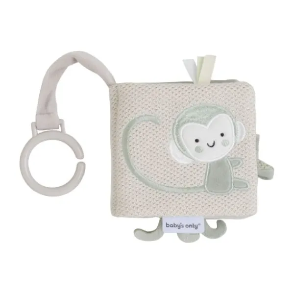 Baby's Only Baby’s Only Buggyboekje – Animals – Laurel Green/Warm Linen Hot