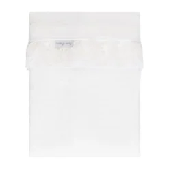 Baby's Only Calm Ruffle Wieglaken - 80 x 100 cm - Wit Best