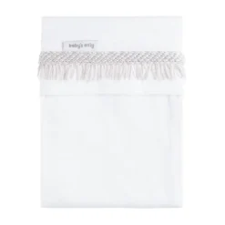 Baby's Only Happiness Wieglaken Gebreide Bies - Oud Roze / Ecru Discount