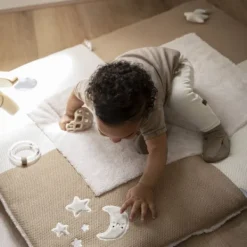 Baby's Only Heaven Boxkleed - 75x95 cm - Clay/Warm Linen Sale