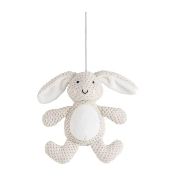 Baby's Only Heaven Muziekmobiel Animals Oud Roze / Warm Linen Hot