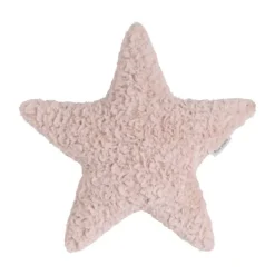 Baby's Only Kussen - Ster Teddy - Snow - Oud Roze Online