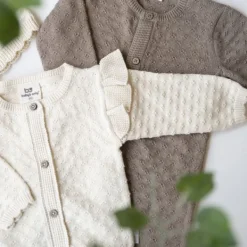 Baby's Only Miracle Ruffle Vestje - Mt. 62 - Warm Linen Hot