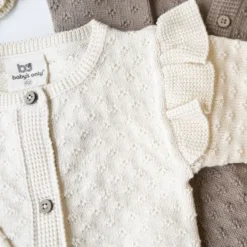 Baby's Only Miracle Ruffle Vestje - Mt. 62 - Warm Linen Hot
