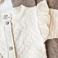 Baby's Only Miracle Ruffle Vestje - Mt. 62 - Warm Linen Hot