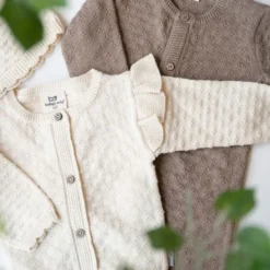 Baby's Only Miracle Ruffle Vestje - Mt. 62 - Warm Linen Hot