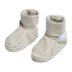 Baby's Only Stripe Slofjes - Urban Green - 0-3 Mnd Hot