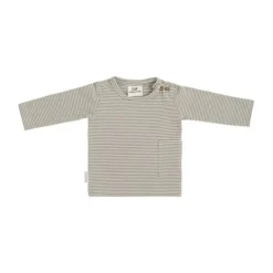 Baby's Only Stripe Truitje - Urban Green - Maat 56 Sale